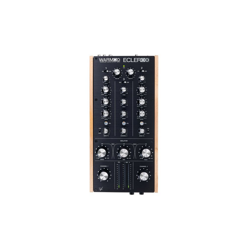 ECLER WARM2 MIXER ANALOGICO DJ 2 CANALI - POTENZIOMETRI ROTATIVI