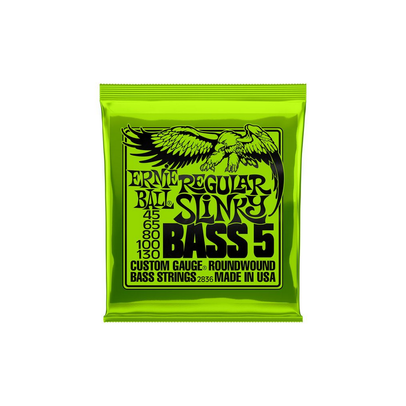 ERNIE BALL 2836 REGULAR SLINKY NICKEL 45-130