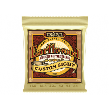 E.BALL 2007 Earthwood Custom Light Bronze 80/20 - 11.5-54