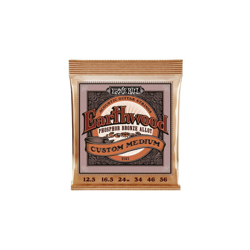 E.BALL 2143 Earthwood Custom Medium Phosphore Bronze - 12.5-56