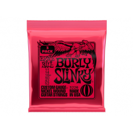 ERNIE BALL 3226 Burly Slinky Nickel Wound 3Pkg - 11 - 52