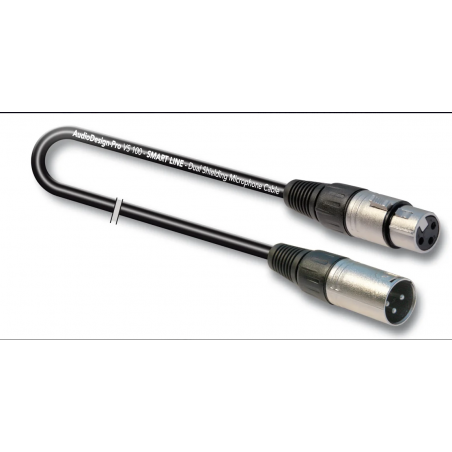 AUDIODESIGN SMART LINE VS110-5 CAVO MIC XLR M/F 5mt