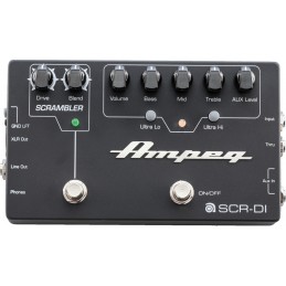 AMPEG SCR-DI SCRAMBLER BASS PREAMP D.I. PEDAL