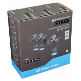 SENNHEISER E604-3 PACK KIT 3 MICROFONI