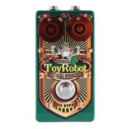 Handwired Point-to-Point ‘’Toy Robot’’ multi stage analog FET low gain overdrive
