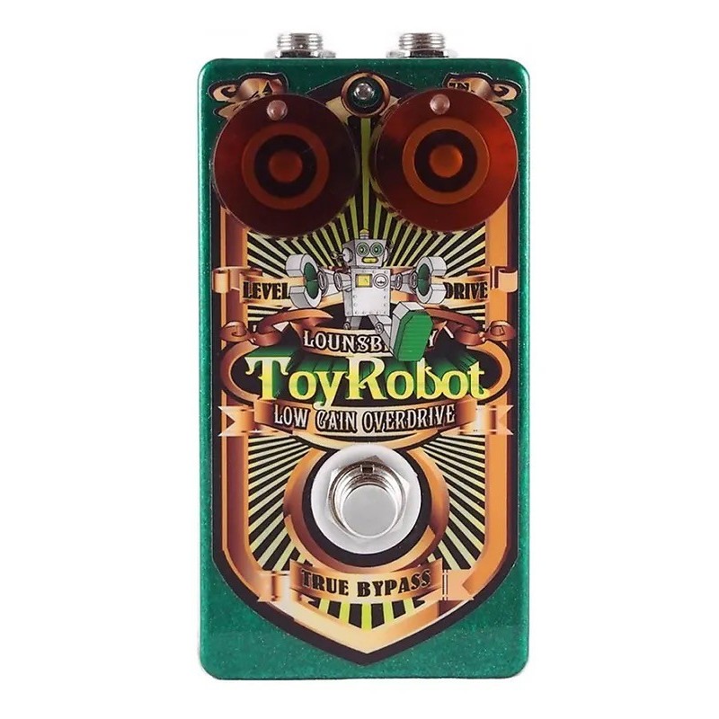 Handwired Point-to-Point ‘’Toy Robot’’ multi stage analog FET low gain overdrive