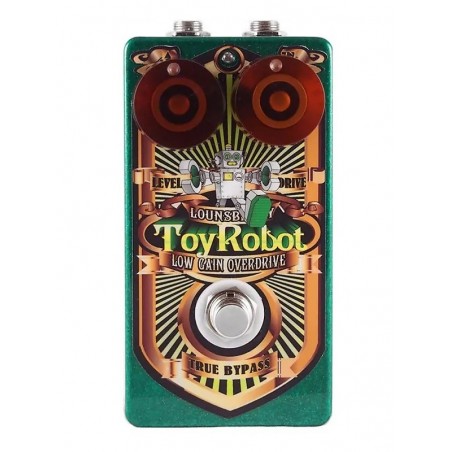 Handwired Point-to-Point ‘’Toy Robot’’ multi stage analog FET low gain overdrive