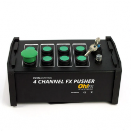 SFX SUPPLIES FX PUSHER 4 CHANNEL CONTROLLER ATTIVAZIONE SPARACORIANDOLI