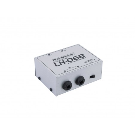 OMNITRONIC LH068 DI BOX PHANTOM POWERED
