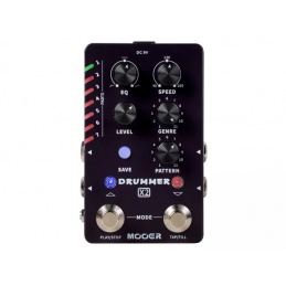 MOOER DRUMMER X2 BATTERIA ELETTRONICA FORMATO PEDALE