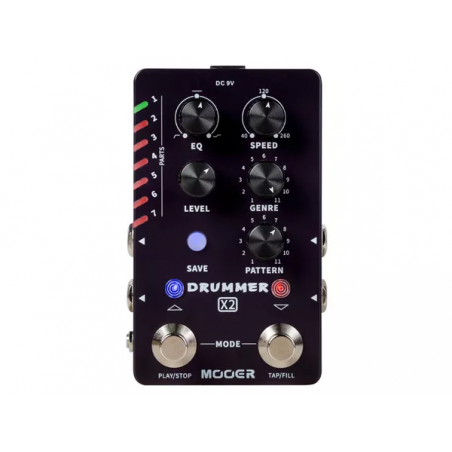 MOOER DRUMMER X2 - DRUM MACHINE