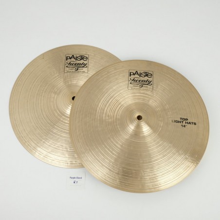 PAISTE TWENTY LIGHT HATS 14"