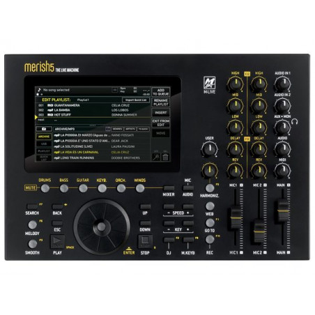 M-LIVE MERISH-5 X2 LETTORE BASI MIDI/MP3