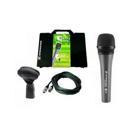 SENNHEISER KIT3: VALIGIA 1xE835 - SUPPORTO -CAVO MIC 5m