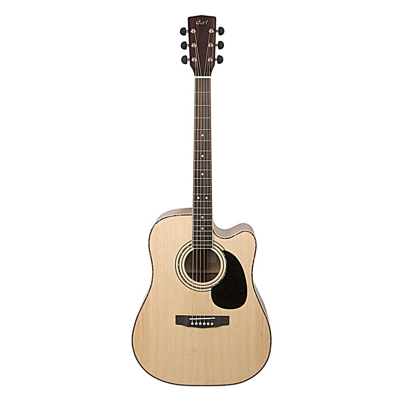 CORT AD880CE - E-ACOUSTIC GUITAR CUTWAY - NATURAL SATIN