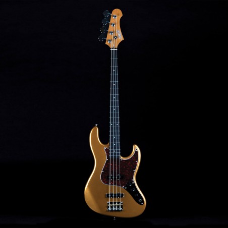 JET GUITARS JJ-300R BASS - GOLD METALLIC