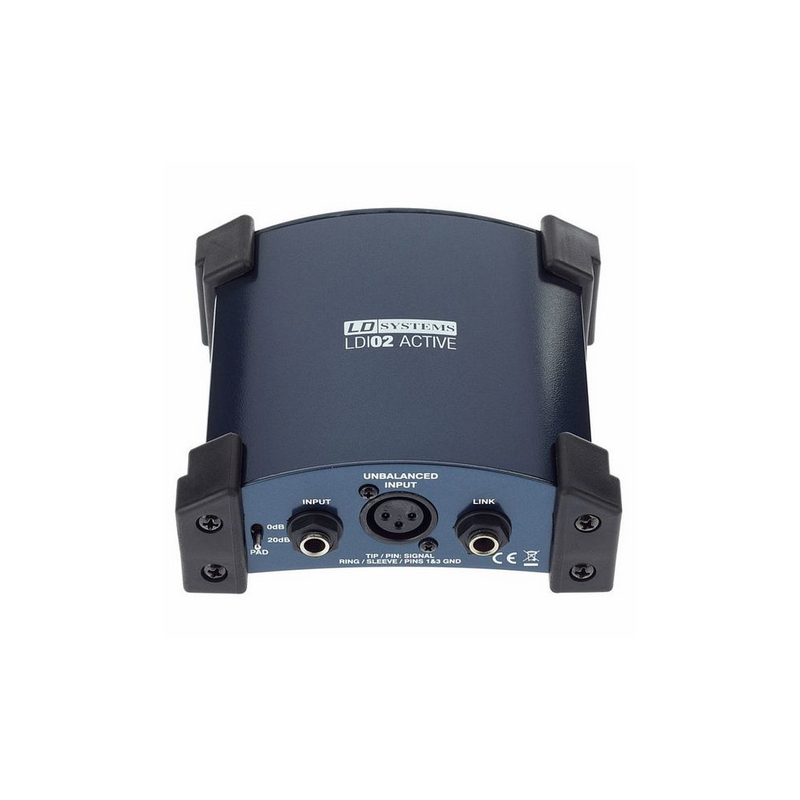LD SYSTEMS LDI02 ACTIVE DI BOX - BATTERIA / PHANTOM POWER