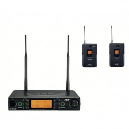 JTS RU-8012DB/2xRU-850LTD DUAL BODYPACK - FQ,614-650MHz