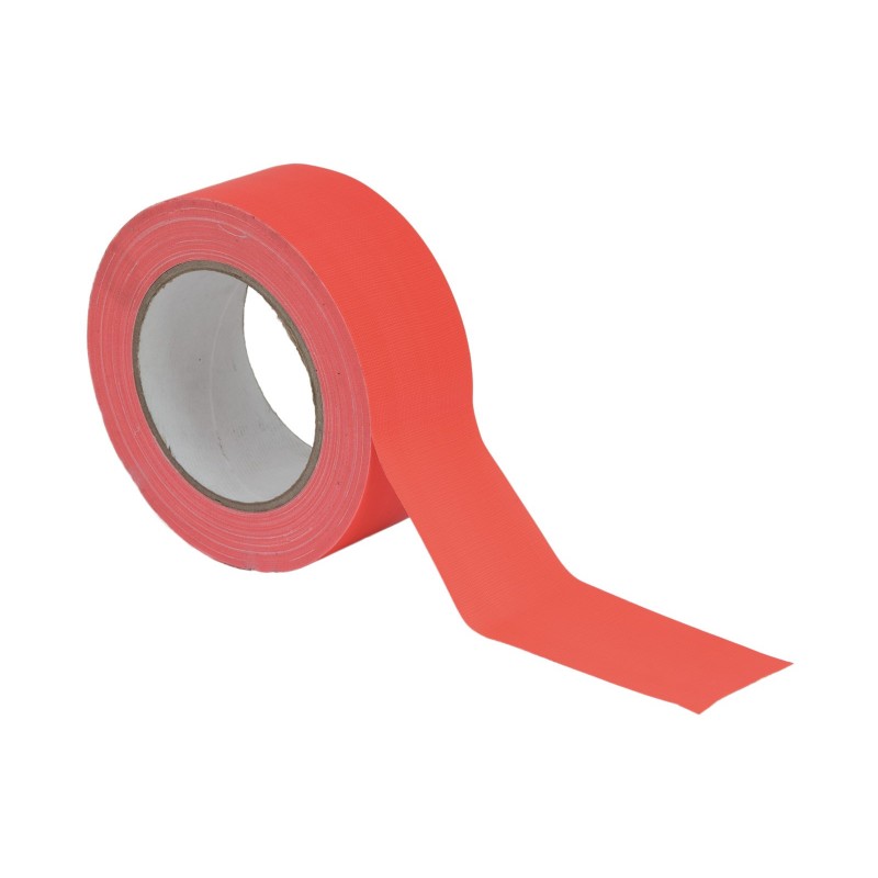 EUROLITE Gaffa Tape 50mm x 25m neon-orange UV-active