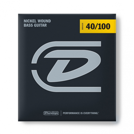 DUNLOP DBN40100 NICKEL BASS STRINGS 40/100
