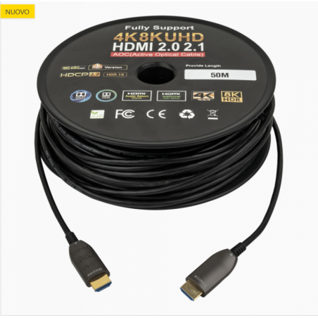 DAP AUDIO FV4650 CAVO FIBRA HDMI to HDMI - 50m