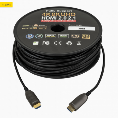 DAP AUDIO FV4615 CAVO FIBRA HDMI to HDMI - 15m