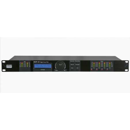 DAP AUDIO DCP-24MKII CROSSOVER DIGITALE 4ch - RACK 1U