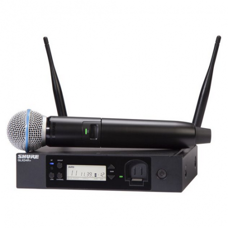SHURE GLXD24R+ con Beta 58 Sistema Wireless DUAL BAND 2.4/5.8GHz