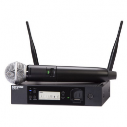 SHURE GLXD24R+ SM58 Sistema Wireless - DUAL BAND 2.4-5.8GHz Z4