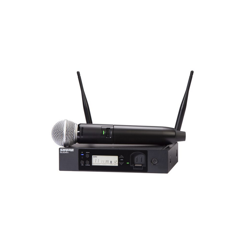 SHURE GLXD24R+ SM58 Sistema Wireless - DUAL BAND 2.4-5.8GHz Z4
