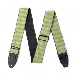 D67-10 Tracolla Jacquard Hexagon Echo Olive