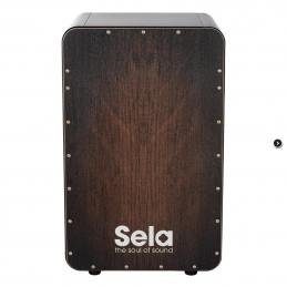 SELA SE 048 CASELA BLACK BROWN DRAGON - CAJON SNARE - 47x30x30cm