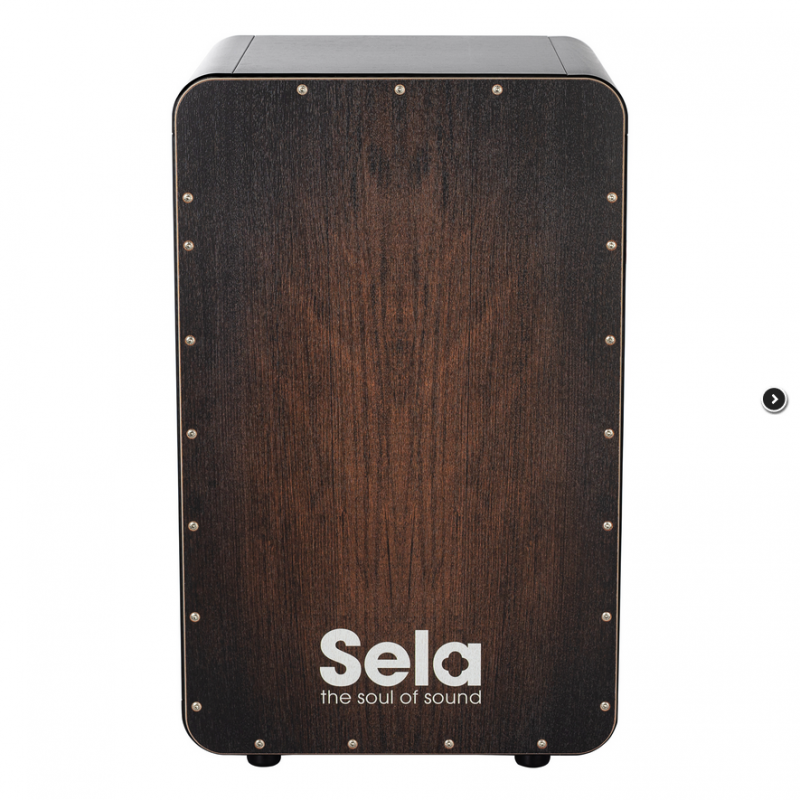 SELA SE 048 CASELA BLACK BROWN DRAGON - CAJON SNARE - 47x30x30cm