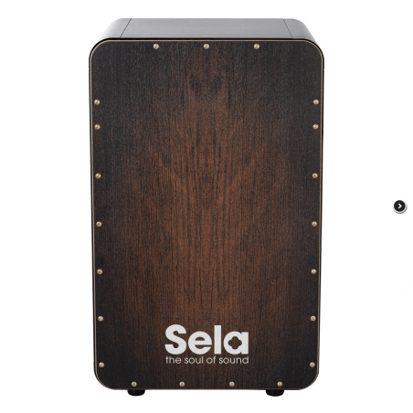SELA SE 048 CASELA BLACK BROWN DRAGON - CAJON SNARE - 47x30x30cm