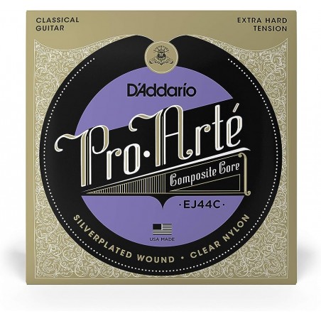 D'ADDARIO EJ44C PRO ARTE' COMPOSITE EXTRA HARD TENSION