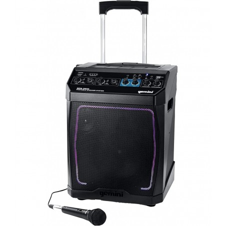 GEMINI MPA3600 SYSTEMA PORTATILE - BLUETOOH -MP3 - 160W