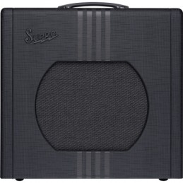 SUPRO DELTA KING 12 TUBE GUITAR COMBO 1x12"-15W- BLACK & BLACK