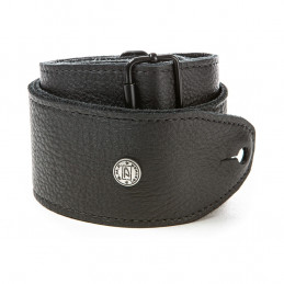 BMF15BK Tracolla BMF Tri-Glide Pelle Nera 2.5"