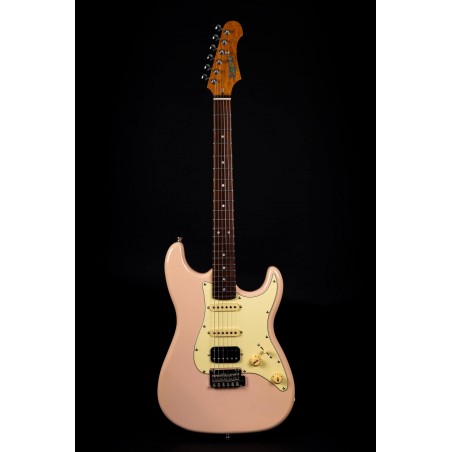 JET GUITARS JS-400R HSS SHELL PINK