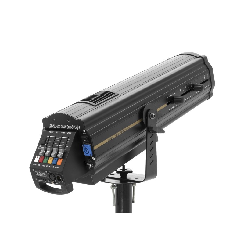 EUROLITE SL-400 DMX SEGUIPERSONA 300 W LED - MEDIA DISTANZA - ZOOM