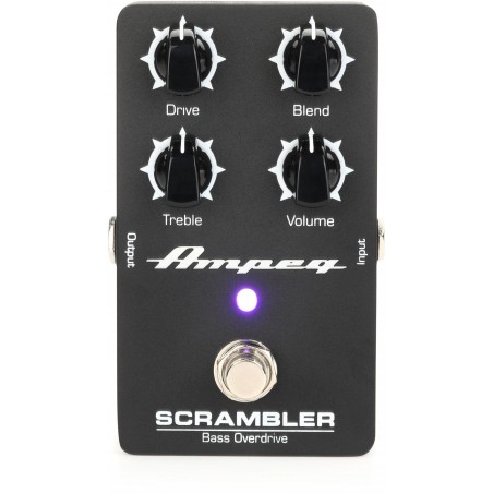 AMPEG SCRAMBLER BASS OVERDRIVE PEDAL