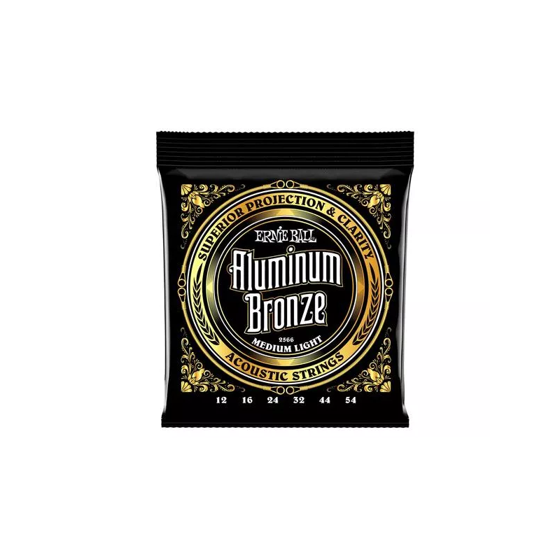 ERNIE BALL 2566 Aluminum Bronze Medium Light 12-54