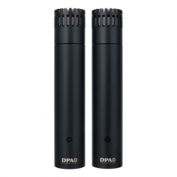 DPA 2015 STEREO SET MICROFONO WIDE CONDENSATORE CARDIOID - BLACK
