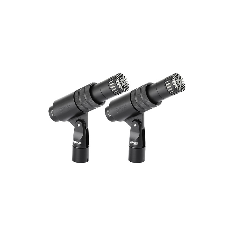 DPA ST2012 STEREO SET MICROFONO CONDENSATORE CARDIOIDE - BLACK