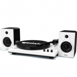 GEMINI TT900 HI-FI GIRADISCHI E DIFFUSORI 50W - BLACK&WHITE