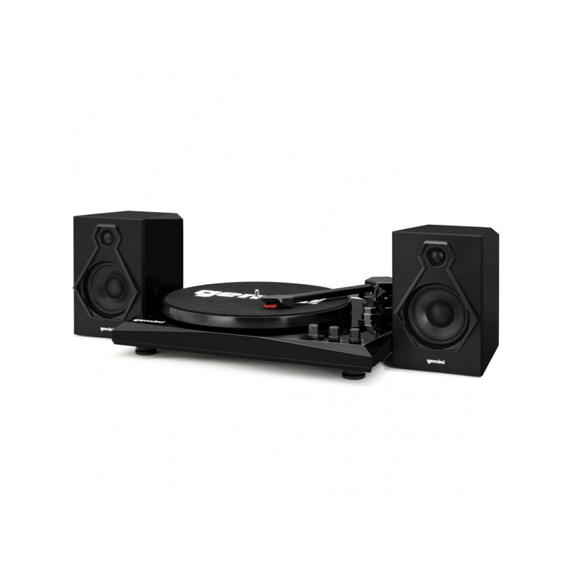 GEMINI TT900 HI-FI GIRADISCHI E DIFFUSORI 50W - BLACK&BLACK