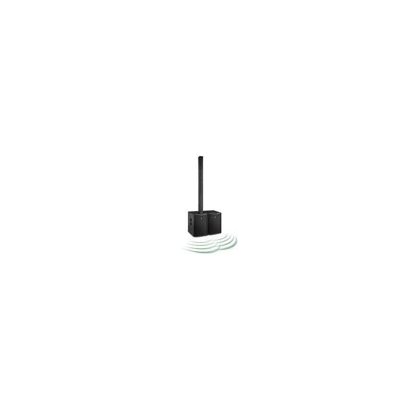 LD SYSTEMS DUAL MAUI44G2+SUB CARDIOID SISTEMA PROFESSIONALE A COLONNA 1500W - BUNDLE COVER