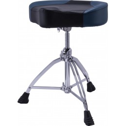 T855BL SEGGIOLINO A SELLA LEATHERETTE TRASPIRANTE BLUE