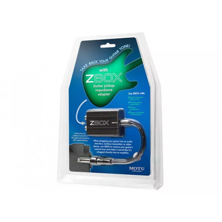 MOTU ZBOX GUITAR IMPEDANCE ADAPTER