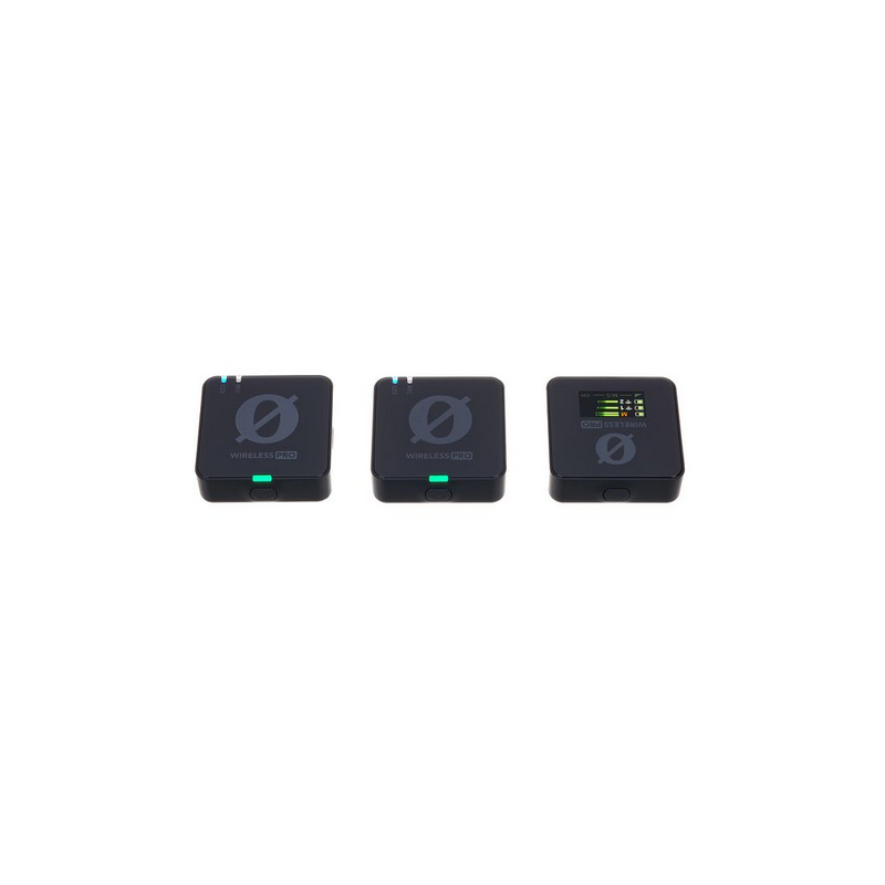 RODE WIRELESS PRO SET RX - 2 TX CON MICROFONO TIPO LAVALIER